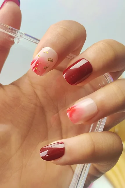 24-adet-bordo-kisa-takma-tirnak-seti-dy1249-2