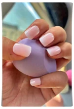 24 Adet Ombre Küt Kısa Takma Tırnak Seti DY1186 - Görsel 3