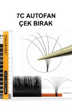 İpek Kirpik 0,07D Kıvrım Autofan Çek Bırak - Görsel 2