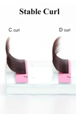 İpek Kirpik Mix 7-15mm Uzunluk 0,07C 0,07D 0,07L - Görsel 3