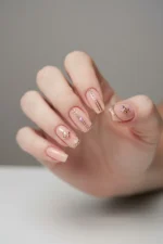 12'li Havyar Nail Art Charm Boncukları - Nail Art Çarm Süs Taşı - Protez Tırnak Süsü - Bakır - Görsel 3