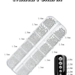 12'li Havyar Nail Art Charm Boncukları - Nail Art Çarm Süs Taşı - Protez Tırnak Süsü - Gümüş