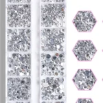 12'li Tırnak Süsleme - Nail Art Charm - Nail Art Süs Taşı - Makyaj Taşı - Protez Tırnak Süsü 104-10