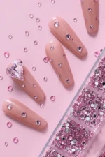 12'li Tırnak Süsleme - Nail Art Charm - Nail Art Süs Taşı - Makyaj Taşı - Protez Tırnak Süsü MJSP-1-204 - Görsel 2