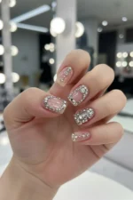 12'li Tırnak Süsleme - Nail Art Charm - Nail Art Süs Taşı - Protez Tırnak Çarm 104-11 - Görsel 5