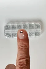 12'li Tırnak Süsleme - Nail Art Charm - Nail Art Süs Taşı - Protez Tırnak Çarm 104-11 - Görsel 6