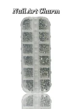 12'li Tırnak Süsleme - Nail Art Charm - Nail Art Süs Taşı - Protez Tırnak Çarm 104-11 - Görsel 7