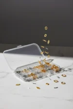 12'li Tırnak Süsleme - Nail Art Charm - Nail Art Süs Taşı - Protez Tırnak Çarm Süsü 187-14 - Görsel 3