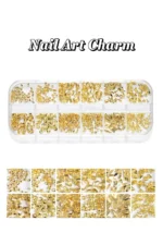 12'li Tırnak Süsleme - Nail Art Charm - Nail Art Süs Taşı - Protez Tırnak Çarm Süsü 187-19 - Görsel 3