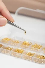 12'li Tırnak Süsleme - Nail Art Charm - Nail Art Süs Taşı - Protez Tırnak Çarm Süsü 187-19 - Görsel 4