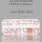 12'li Tırnak Süsleme - Nail Art Charm - Nail Art Süs Taşı - Protez Tırnak Çarm Süsü 187-28