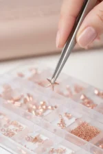 12'li Tırnak Süsleme - Nail Art Charm - Nail Art Süs Taşı - Protez Tırnak Çarm Süsü 187-28 - Görsel 2