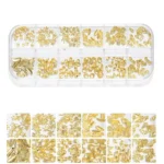 12'li Tırnak Süsleme - Nail Art Charm - Nail Art Süs Taşı - Protez Tırnak Çarm Süsü 187-3