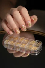 12'li Tırnak Süsleme - Nail Art Charm - Nail Art Süs Taşı - Protez Tırnak Çarm Süsü 187-3 - Görsel 2