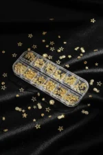 12'li Tırnak Süsleme - Nail Art Charm - Nail Art Süs Taşı - Protez Tırnak Çarm Süsü 187-3 - Görsel 6