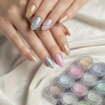 12'li Tırnak Süsleme Sim Seti. Her Sim Kutusunda 12 Farklı Renk Nail Art Pul Sim Seti - RENKLI12LISIM