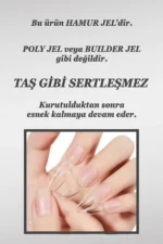 20ml Protez Tırnak Yapıştırıcı Hamur Jel Takma Tırnak Yapıştırıcıı Jel - Görsel 7