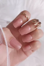 24 Adet Kare Kısa Takma Tırnak Kare 1133 - Görsel 2