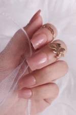 24 Adet Kare Kısa Takma Tırnak Kare 1133 - Görsel 3