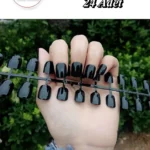 24 Adet Kare Kısa Takma Tırnak Seti 347