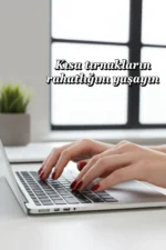 24 Adet Kısa Takma Tırnak Oval-Kare 992 - Görsel 4