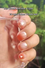 24-adet-kisa-takma-tirnak-seti-simli-acik-kahverengi-cift-tarafli-dy320-2