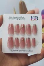 24-adet-kut-takma-tirnak-seti-orta-uzunlukta-tasli-protez-gorunumlu-dz519-5