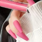 24 Adet Mat Renkli Orta Uzun Küt Takma Tırnak 1135