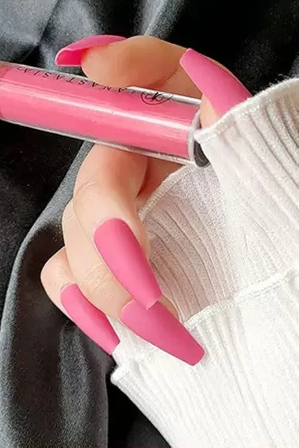 24-adet-mat-renkli-orta-uzun-kut-takma-tirnak-1135-10-1 24 Adet Mat Renkli Orta Uzun Küt Takma Tırnak 1135 - Görsel 1