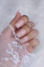 24 Adet Orta Kare Takma Tırnak Seti 2145 - Görsel 2