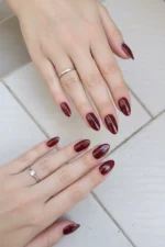 24 Adet Orta Uzun Badem Takma Tırnak 814