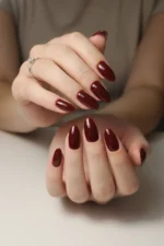 24 Adet Orta Uzun Badem Takma Tırnak 814 - Görsel 3