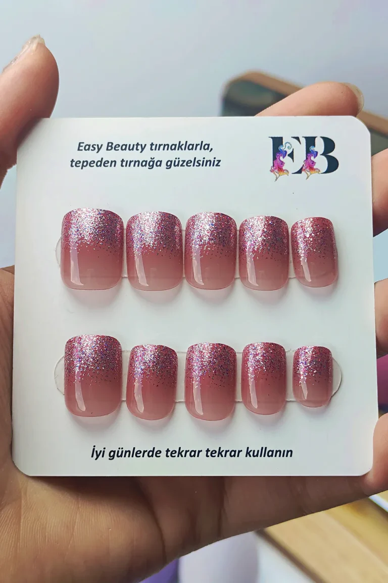 24-adet-simli-kisa-takma-tirnak-seti-dy632-5