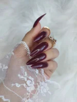 24 Adet Uzun Balerin Takma Tırnak Seti 1358 - Görsel 2