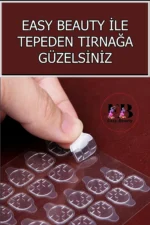 240 Adet Çift Taraflı Yapıştırıcı Bant Takma Tırnak Yapıştırıcı Cilde Zarar Vermez - Görsel 4