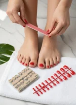 240 Adet Çok Kuvvetli 3M Ayak Takma Tırnak Yapıştırıcı Bant Ayak için Yapıştırıcı Bant - Görsel 7