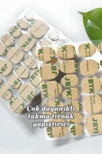 240 Adet Çok Kuvvetli 3M Takma Tırnak Yapıştırıcı Bant Cilde Zarar Vermez