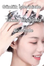 240 Adet UV Işıkla Yapışan Çift Tafraflı Tırnak Yapıştırıcı Bant Cilde Zarar Vermez - Görsel 5