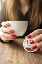 30ml 3D Nail Art Hamur Jel Kırmızı Renk Protez Tırnak Jeli Non-Stick Hamur Jel - Görsel 2