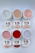 30ml 3D Nail Art Hamur Jel Kırmızı Renk Protez Tırnak Jeli Non-Stick Hamur Jel - Görsel 9