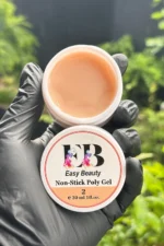 30ml 3D Nail Art Hamur Jel Light Nude Protez Tırnak Jeli Non-Stick Hamur Jel - Görsel 8