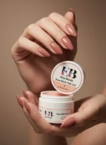 30ml 3D Nail Art Hamur Jel Nude Protez Tırnak Jeli Non-Stick Hamur Jel - Görsel 8