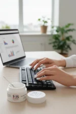 30ml 3D Nail Art Hamur Jel Rakı Beyazı Protez Tırnak Jeli Non-Stick Hamur Jel - Görsel 5