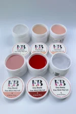 30ml 3D Nail Art Hamur Jel Şeffaf Protez Tırnak Jeli Renksiz Non-Stick Poly Jel Poli Jel - Görsel 2