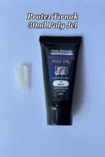 30ml Beyaz Protez Tırnak Jeli Poly Jel Evde Kolay Protez Tırnak Yap! Polygel Polijel Poly Gel - Görsel 3