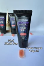 30ml Dark Nude Protez Tırnak Jeli Poly Jel Evde Kolay Protez Tırnak Yap! Polygel Polijel Poly Gel - Görsel 5