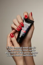 30ml Koyu Kırmızı Tırnak Jeli Poly Jel Evde Kolay Protez Tırnak Yap! Polygel Polijel Poly Gel