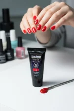 30ml Koyu Kırmızı Tırnak Jeli Poly Jel Evde Kolay Protez Tırnak Yap! Polygel Polijel Poly Gel - Görsel 3