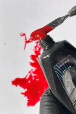 30ml Koyu Kırmızı Tırnak Jeli Poly Jel Evde Kolay Protez Tırnak Yap! Polygel Polijel Poly Gel - Görsel 6