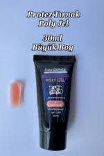 30ml Light Nude Protez Tırnak Jeli Poly Jel Evde Kolay Protez Tırnak Yap! Polygel Polijel Poly Gel - Görsel 4